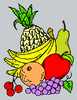coloriage en ligne de fruits